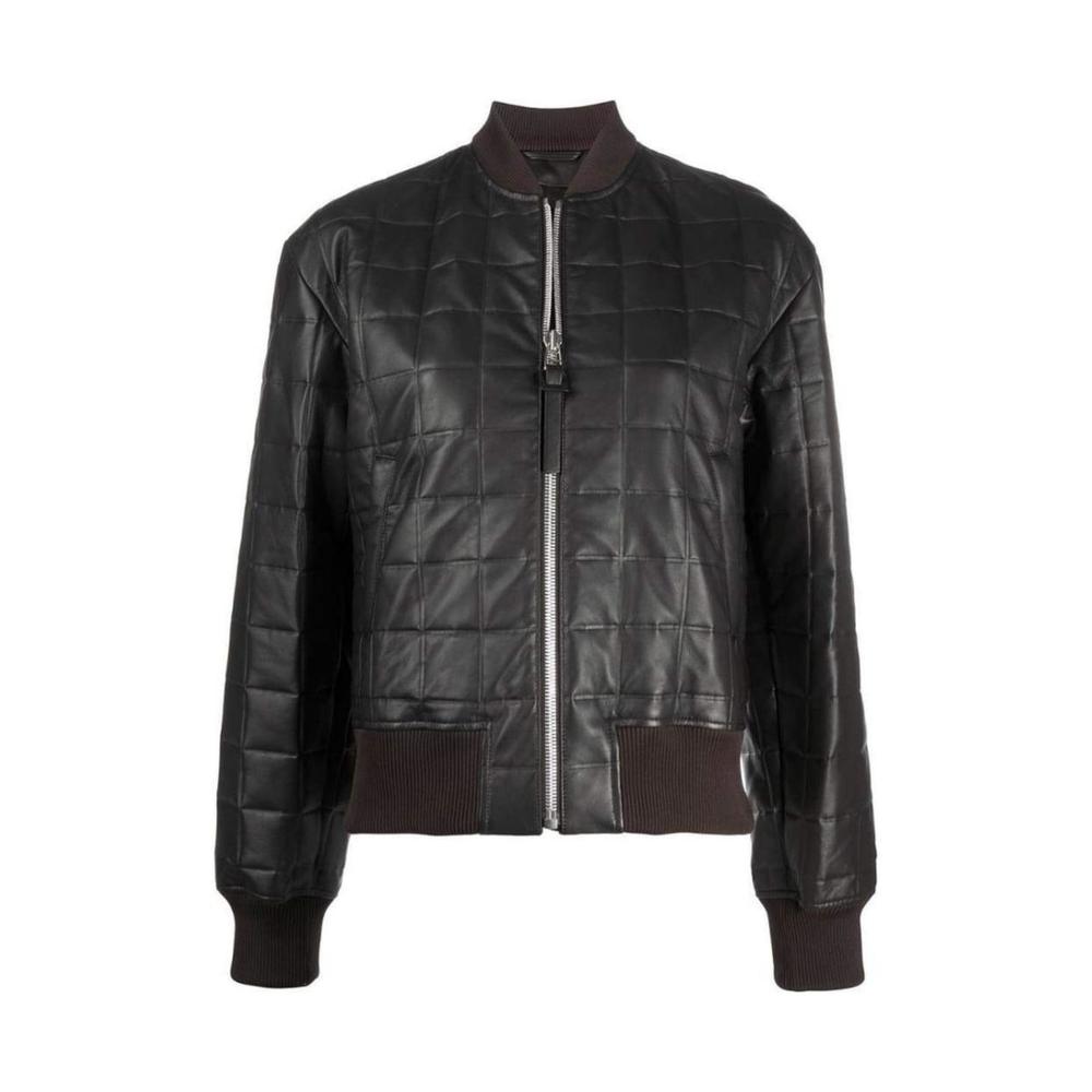 Bottega Veneta - Quilted Leather Bomber Jacket - IT 40